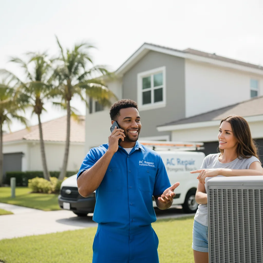 AC Repair Pompano Beach customer support in Woodlake